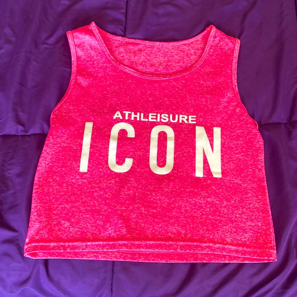 bright pink tank top perfect for summer!